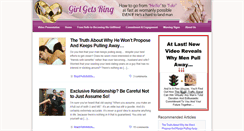 Desktop Screenshot of girlgetsring.com